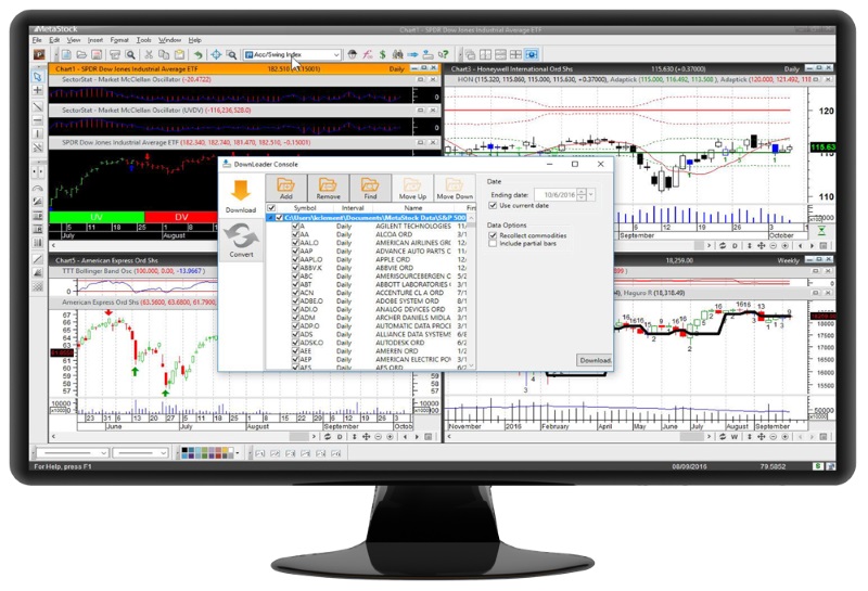 MetaStock Screens