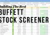 How To Build The Best Buffett & Munger Stock Screener