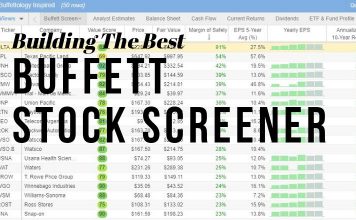 How To Build The Best Buffett & Munger Stock Screener