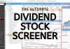 Build The Best Dividend Stock Screener