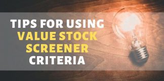 Value Stock Screener Criteria