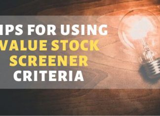 Value Stock Screener Criteria