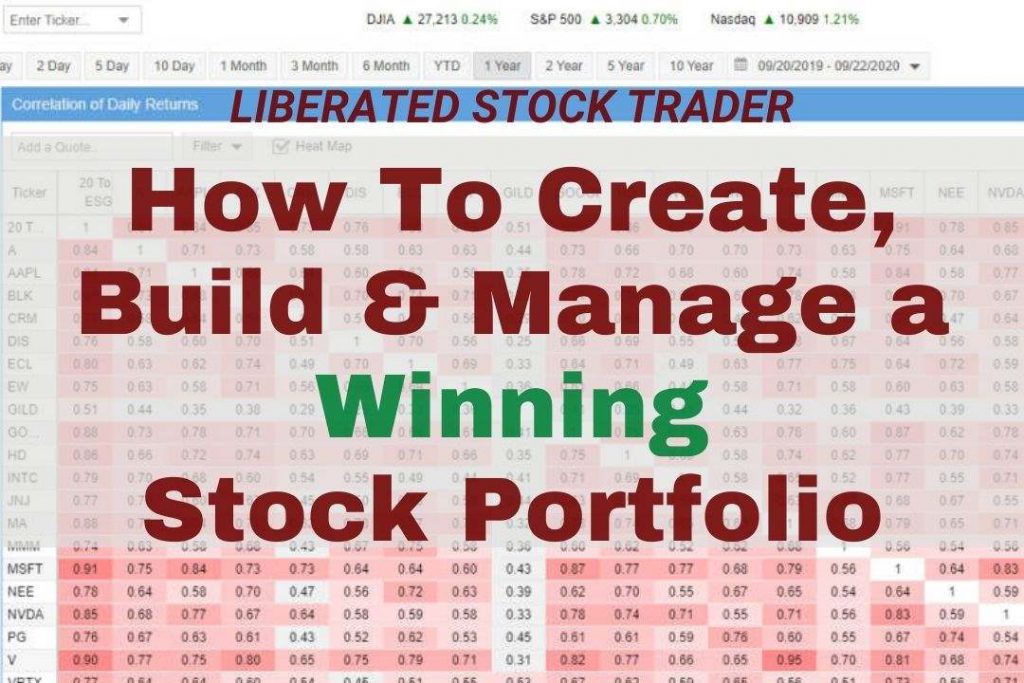 Ultimate Guide: How To Create, Build & Manage A Stock Portfolio