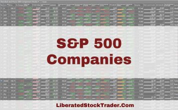 S&P 500 Companies By Sector / Market Cap & PE Ratio