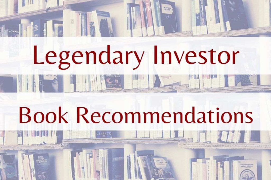 Legendary Investor Books Recommendations & Reading Lists