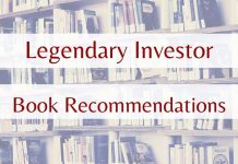 Legendary Investor Books Recommendations & Reading Lists