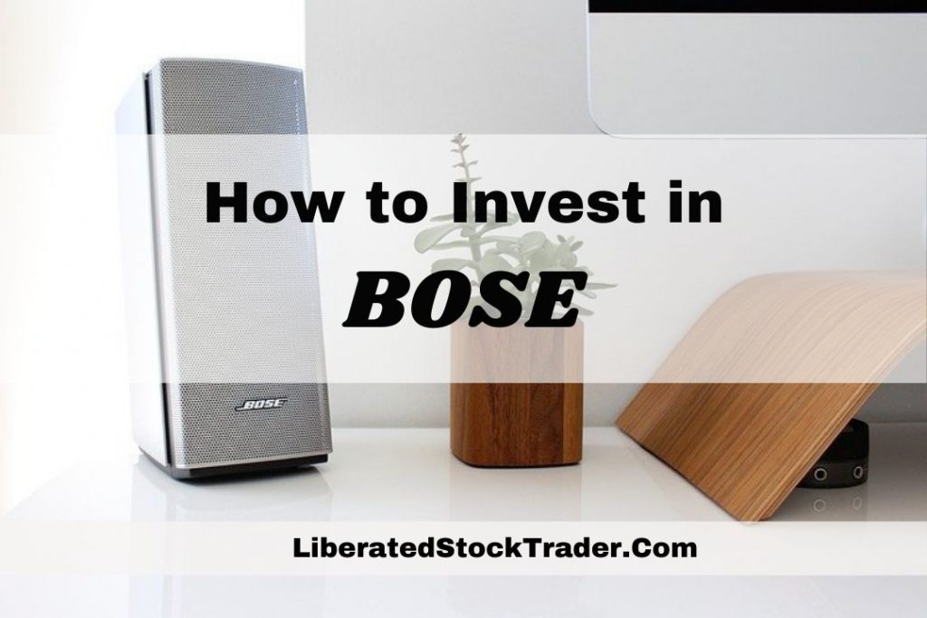 Bose Stock: 3 Ways to In Digital Audio Perfection
