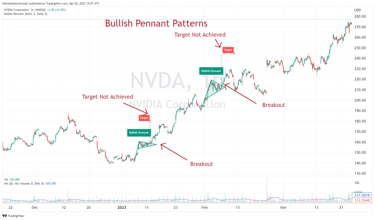 Bull Pennant Pattern