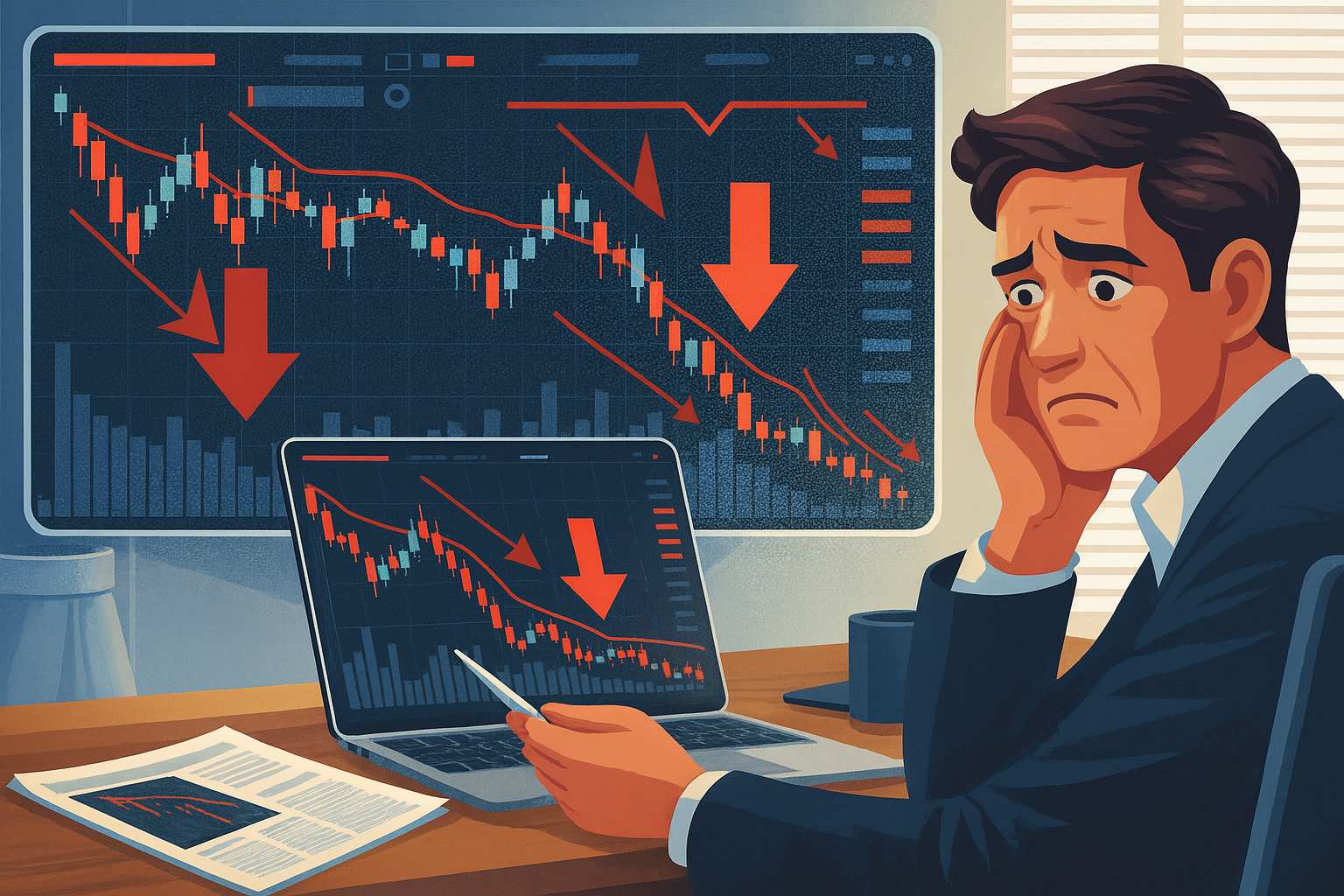 Sell Signals in Stock Trading Explained | ยฉ LiberatedStockTrader.com Sell Signals in Stock Trading Explained